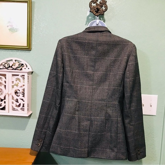 FOREVER 21 Plaid Blazer Woman’s Sz M - Picture 6 of 12